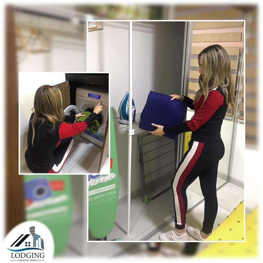 Apto Moderno Con Piscina De Borde Infinito 圣克鲁斯 外观 照片