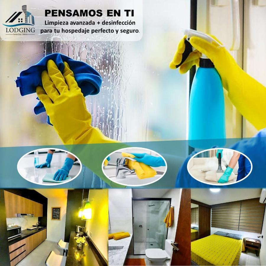 Apto Moderno Con Piscina De Borde Infinito 圣克鲁斯 外观 照片