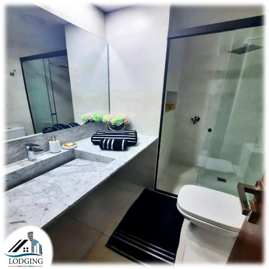 Apto Moderno Con Piscina De Borde Infinito 圣克鲁斯 外观 照片